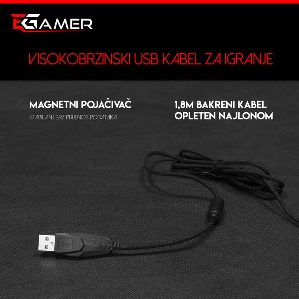 THOR GM402 RGB Pro Gaming Miš 4800dpi - Slika 5 od 15